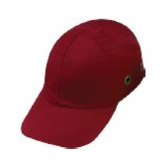 Work Bump Cap Lightweight Baseball Style Safety Cap, ABS Inner Shell with Ventilation, Adjustable Fit, Red, Comfortable Low-Profile Head Protection for Warehousing & Workshops